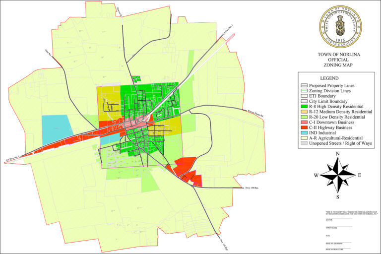 Zoning and Maps Town of Norlina